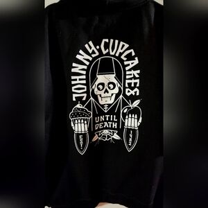 Johnny Cupcakes skull zipper jacket